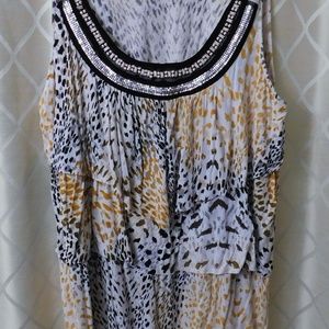 Lane Bryant Tiered Tank Top Size 22/24 3X